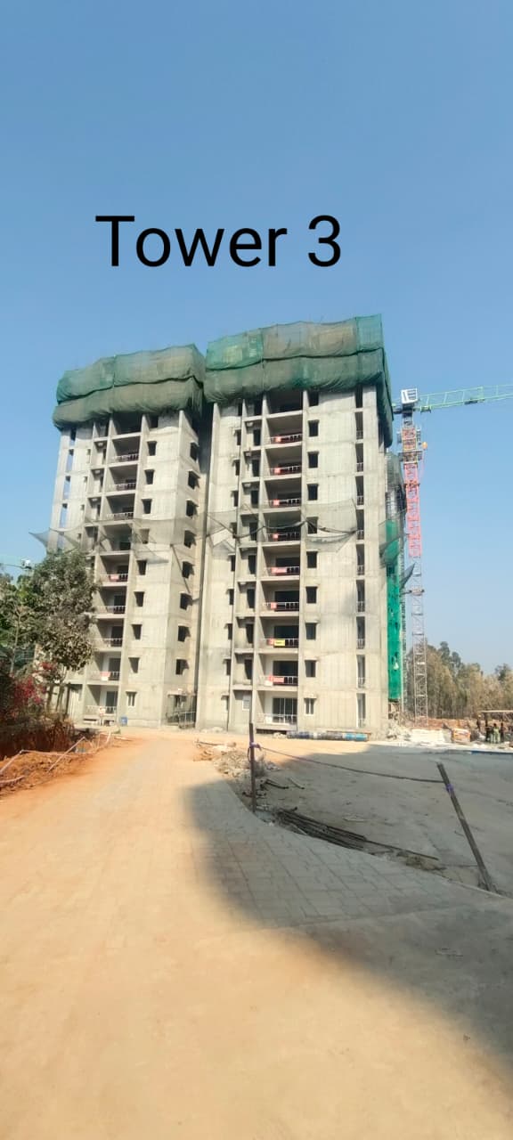 DSR The Address Tower 3 Structure Development - Bangalore Luxury Apartments