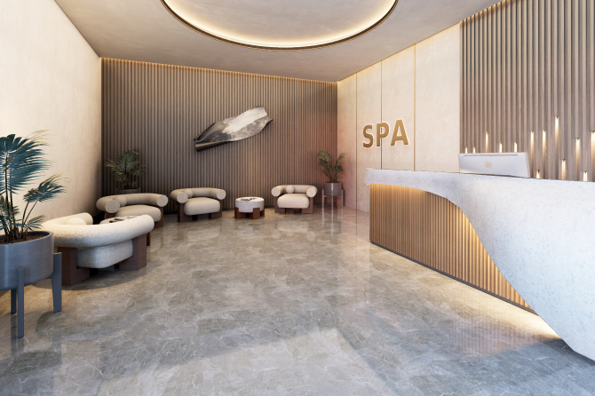 Luxury spa and wellness center at DSR The Address Sarjapur Road Bengaluru